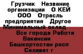 Грузчик › Название организации ­ О’КЕЙ, ООО › Отрасль предприятия ­ Другое › Минимальный оклад ­ 25 533 - Все города Работа » Вакансии   . Башкортостан респ.,Салават г.